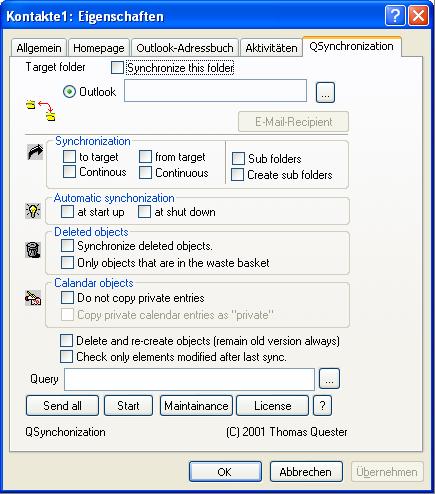 QSynchronization screenshot QSynchronization screenshot