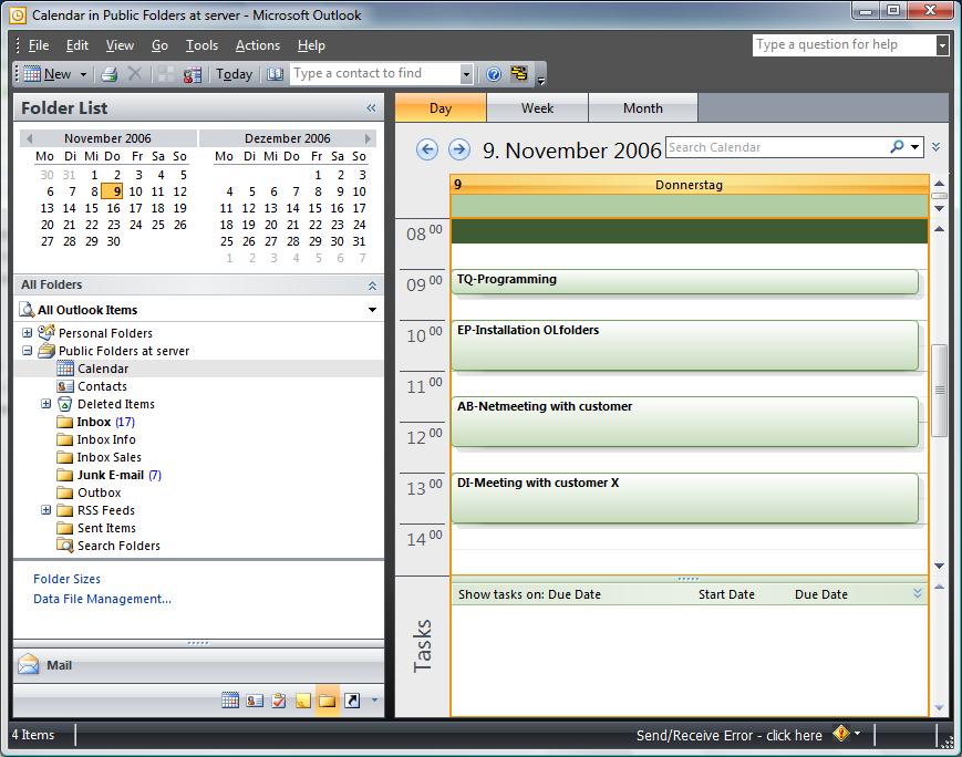 OLfolders 2.7 screenshot
